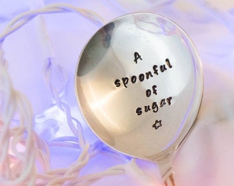 A Spoonful of Sugar - Engraved Spoon