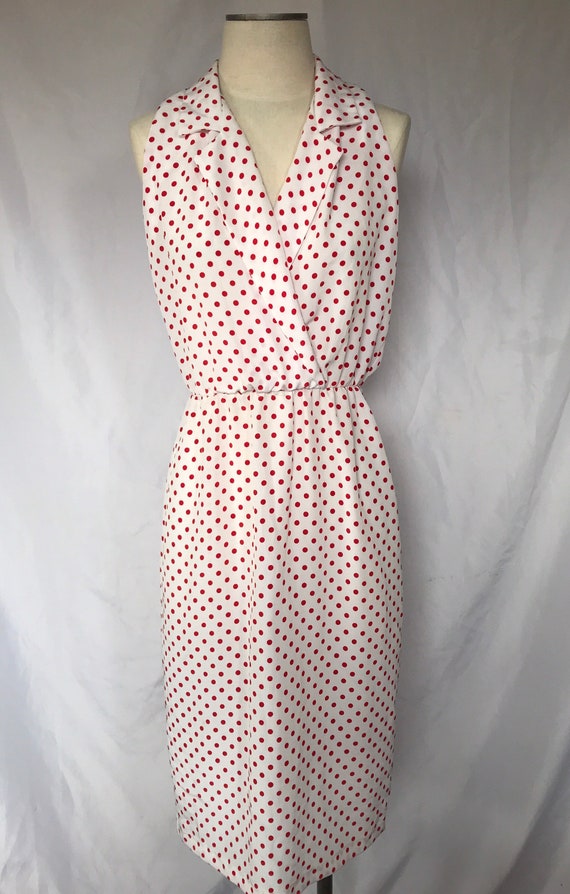 Red and White Polka Dot Frock main image 1