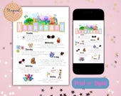 WDW Vacation Travel Digital Itinerary, Family Travel, Travel Agent Agency, Trip Itinerary, WDW Mobile Itinerary, Travel Guide, Canva