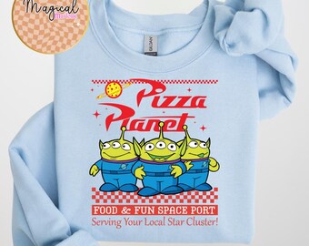 Pizza Planet Toy Story Shirt, Disney Aliens Shirt, Pizza Planet Tee, Toy Story Family Shirt, Funny Disney Aliens Pizza Planet T-Shirt