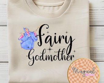 Fairy Godmother T-Shirt, Comfort Colors Auntie Gift