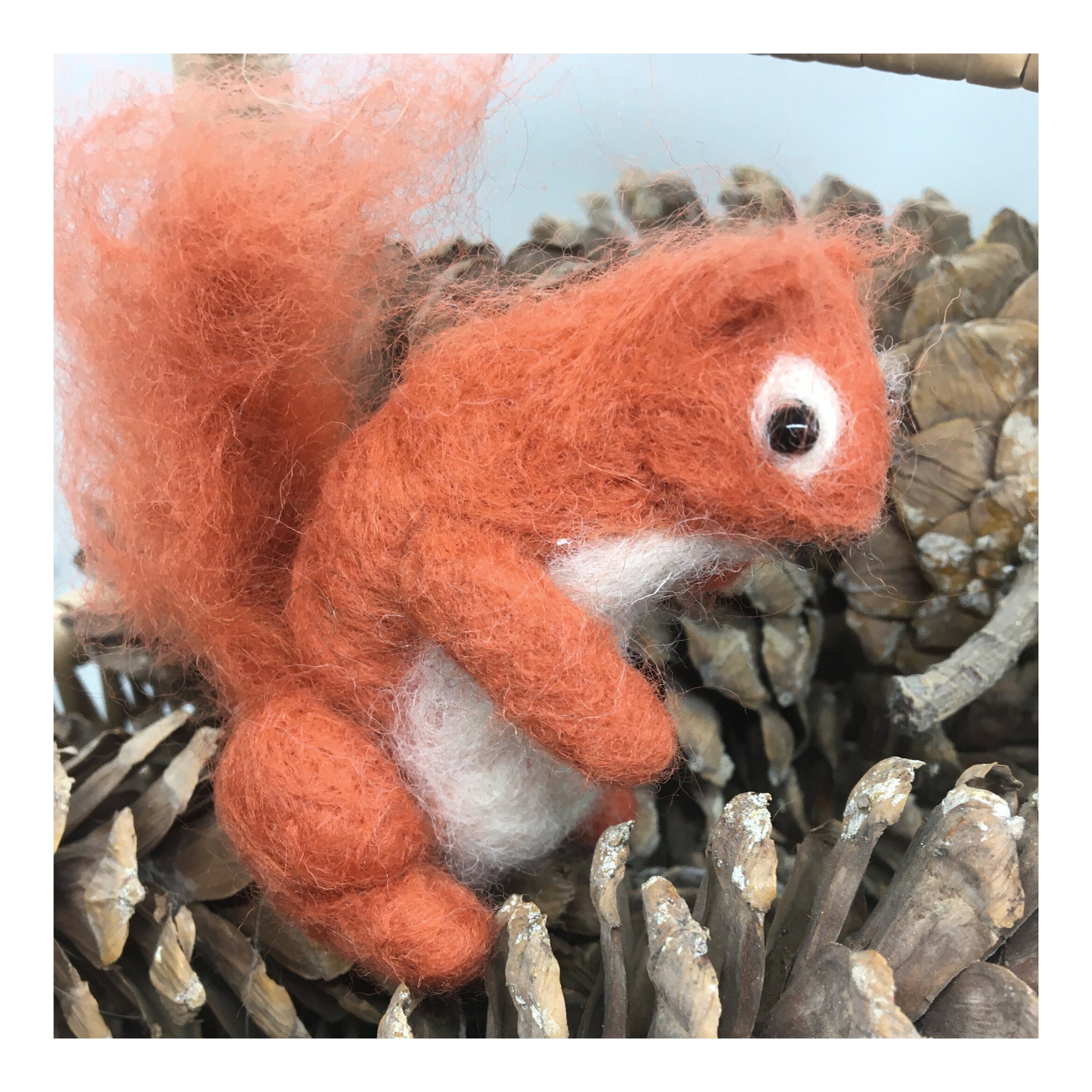 Needle Felting Squirrel Kit Challenging Kit for those with Etsy
