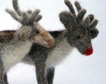 Zestawy do filcowania igłowego z Mikołajem i Reniferem – oferta specjalna