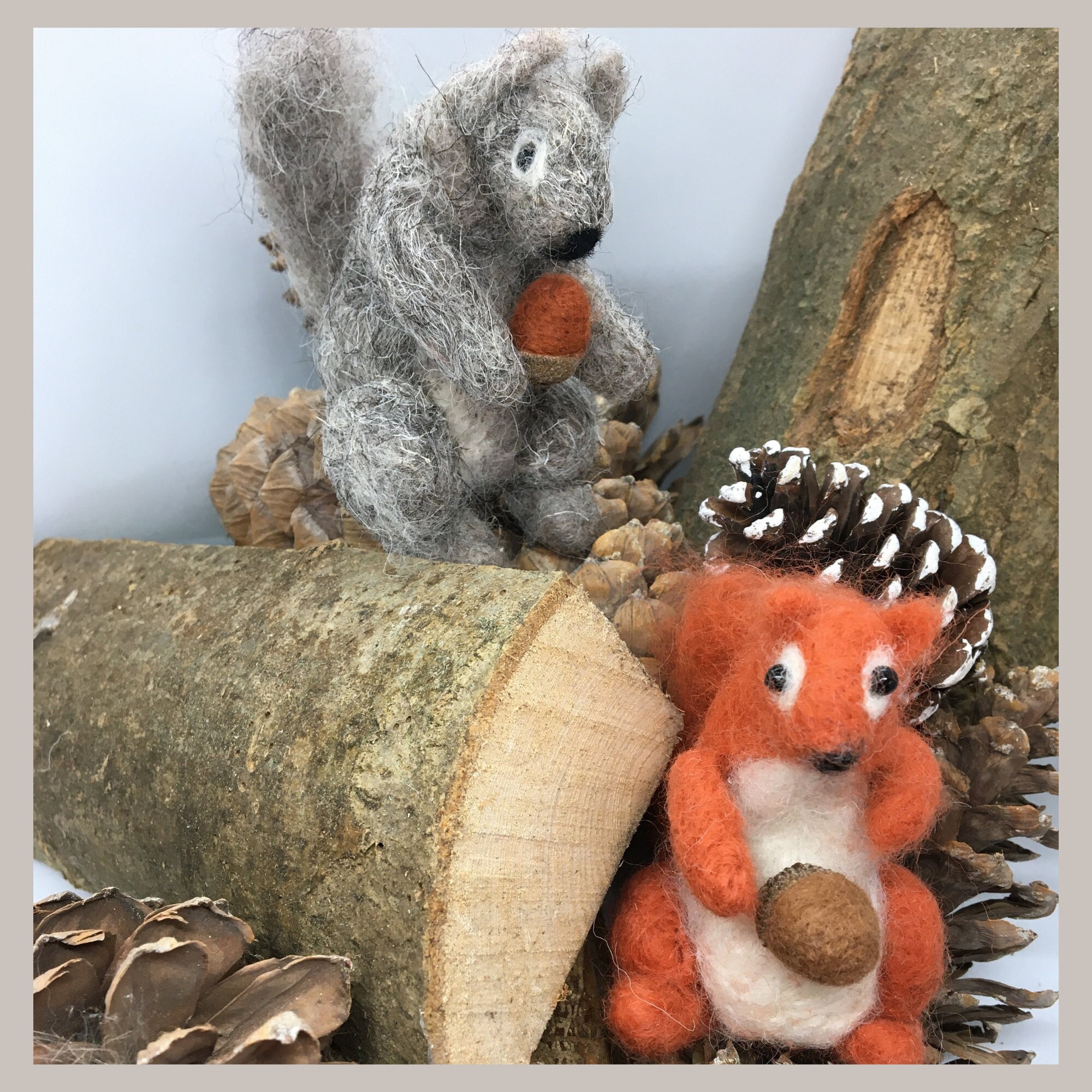 Needle Felting Squirrel Kit Challenging Kit for those with Etsy