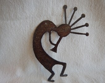 KOKOPELLI Single Light Switch Plate Cover Southwest Rustic Plasma Cut Metal Art