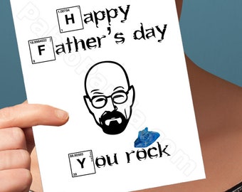 Chemistry | Breaking Bad | Fathers Day Card Fathers Keychain Saul Goodman Fathers Day Gift Fathers Day Gift From Daughter Fathers Golf Card