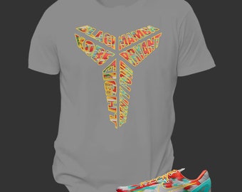 Kobe 8 Protro Venice Beach Gray Unisex T-Shirt, Shirt To Match Sneakers