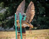 CROW MOTHER Signed by S.T.P. 1996 Kachina Doll Figurine