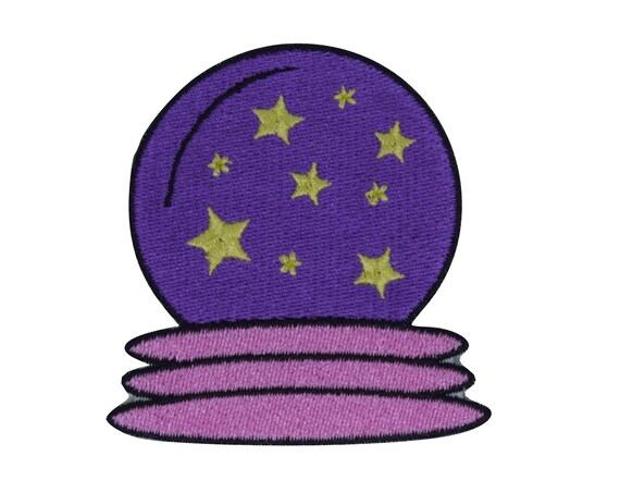 Crystal Ball Iron on Patch
