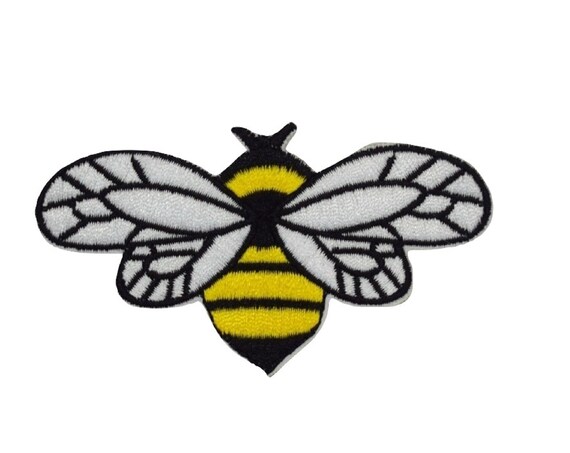Bumble Bee Iron on Patch