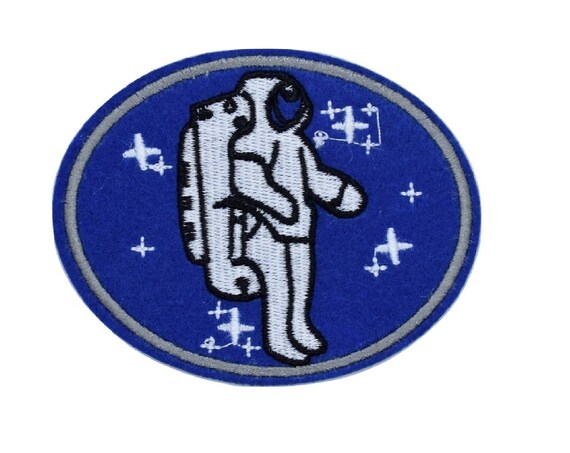 Astronaut Iron on Patch