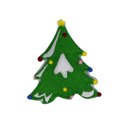 Christmas Tree Iron on Patch