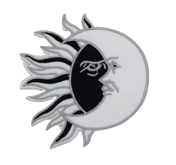 Sun and Moon Iron on Patch