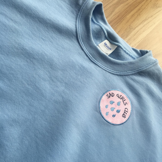 Baby Blue Sad Girls Club Sweatshirt