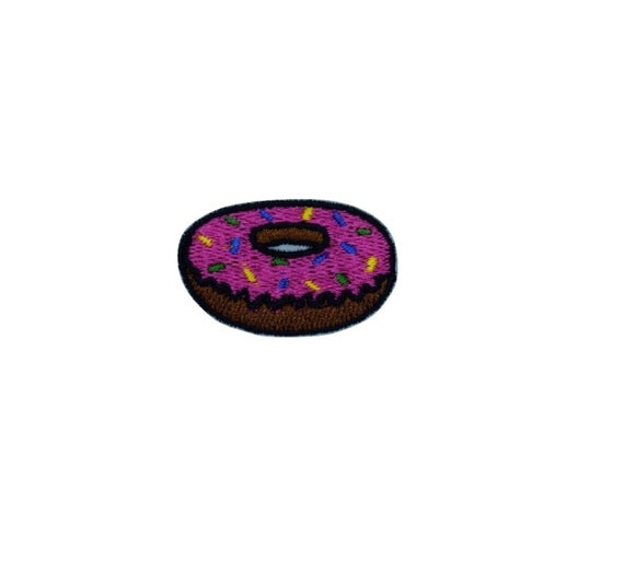Small Pink Donut on Patch