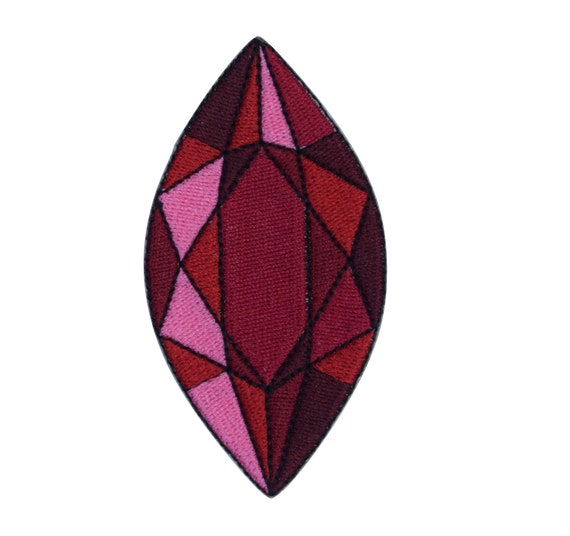 Ruby Iron on Patch