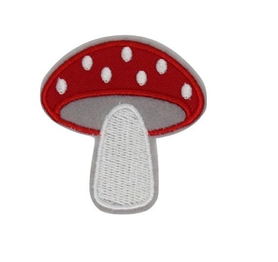 Toadstool Iron on Patch