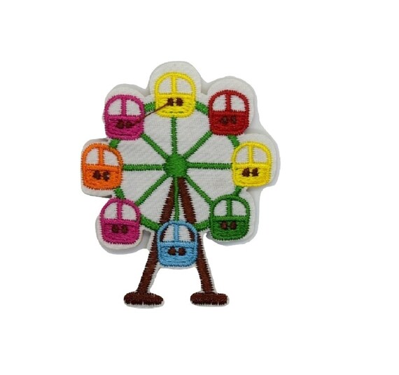 Ferris Wheel Iron on Patch