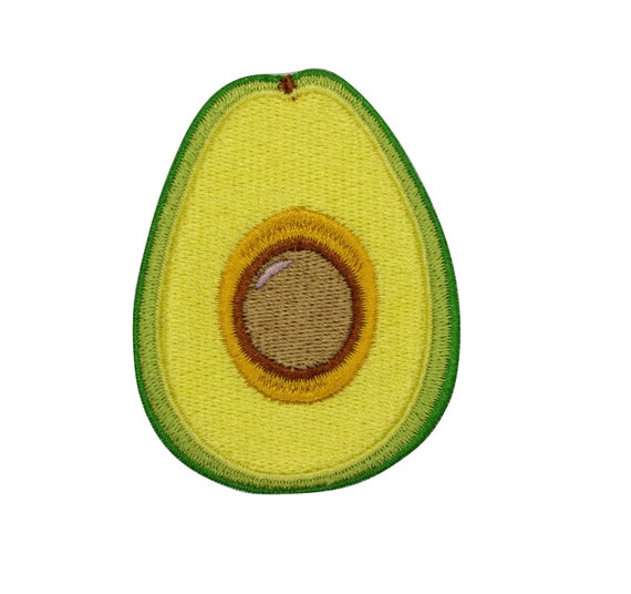 Avocado Iron on Patch