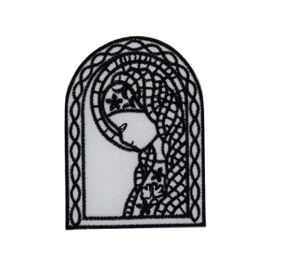 Stained Glass Window Iron on Patch