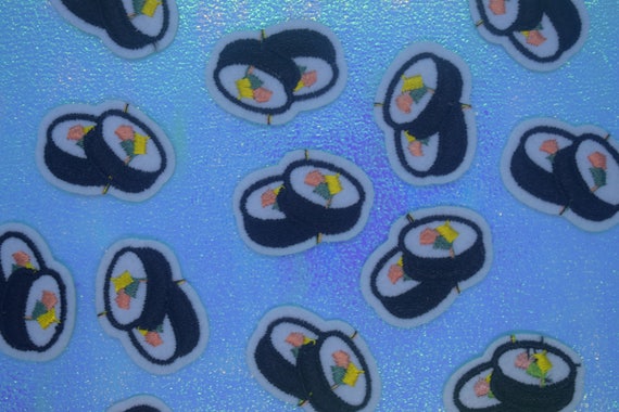 Sushi Rolls Iron on Patch