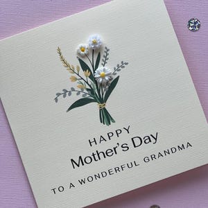 Tarjeta del Día de la Madre para la Abuela - Tarjeta de la Abuela en el Día de la Madre