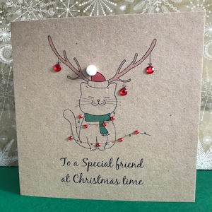 Carte de Noël pour un ami spécial - Carte de Noël pour un ami spécial - Cartes de Noël