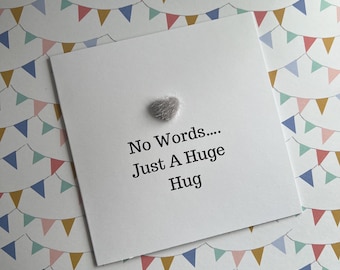 Sympathy Card With Envelope - Blank Inside Condolence Card For Loss Of Loved One