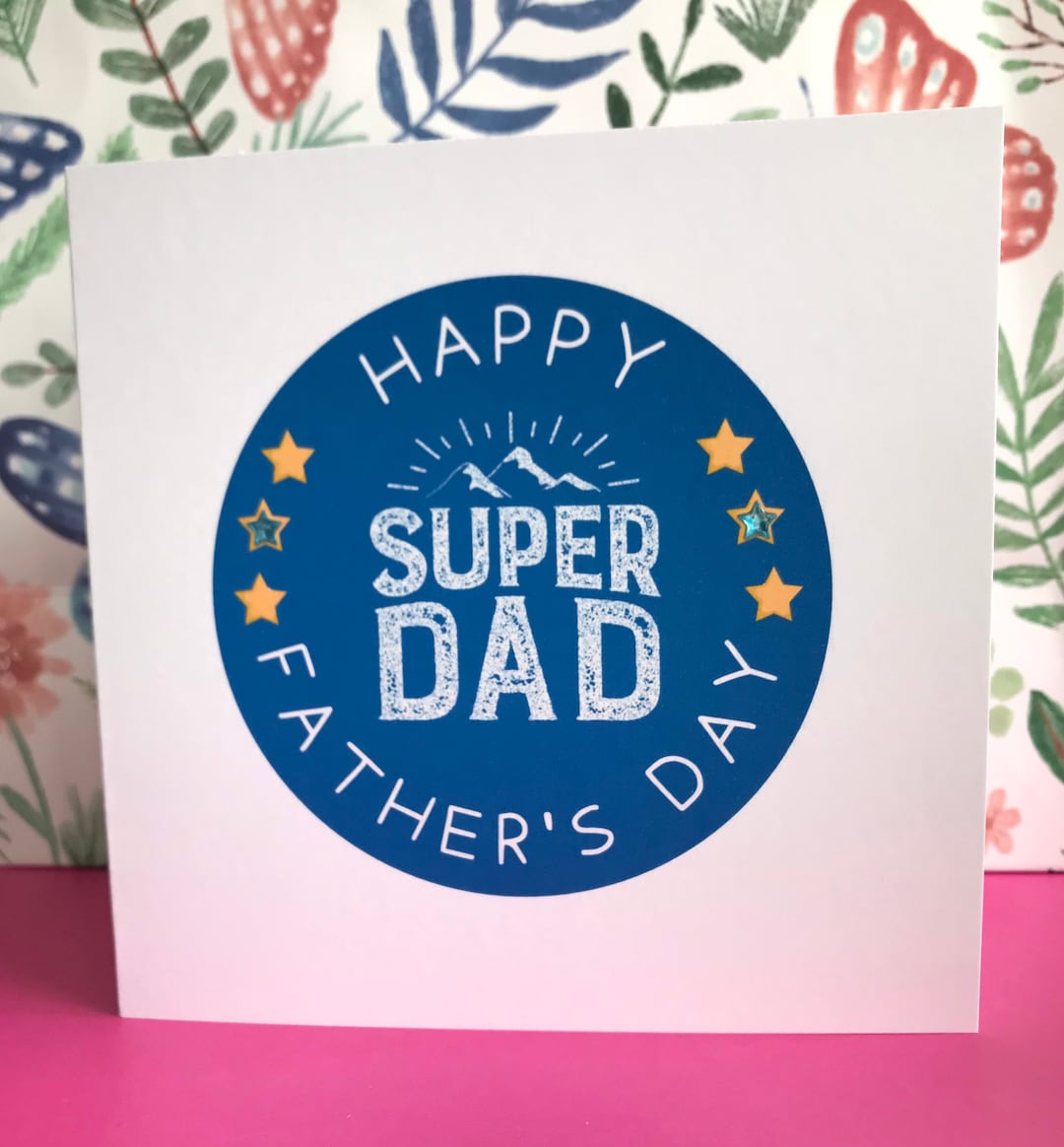 Carte Super Papa Pour La Fête Des Pères - France