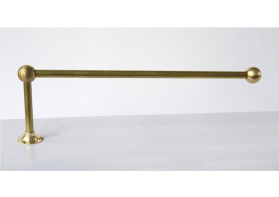 brass paper towel holder
