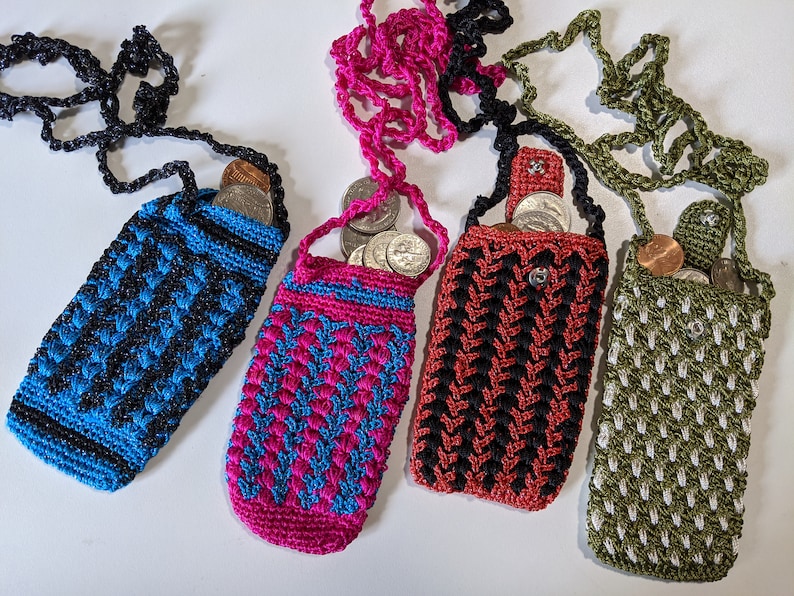 Crocheted Coin Pouch