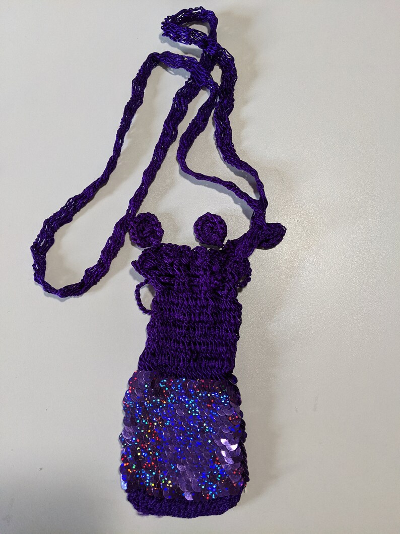 Crocheted Coin Pouch
