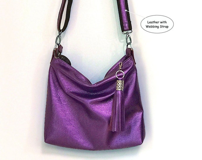 Azu Handbag Tassels - Purple main image 1
