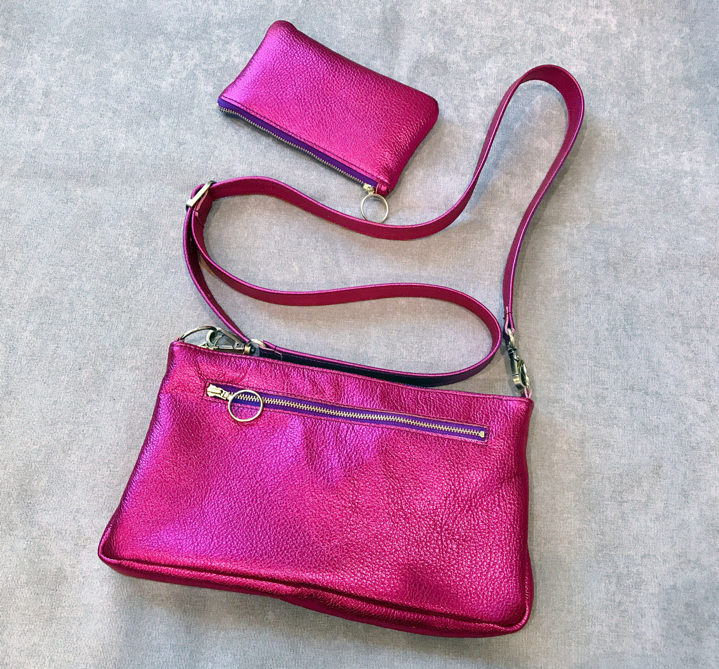 Beijo pink mod purse - Gem