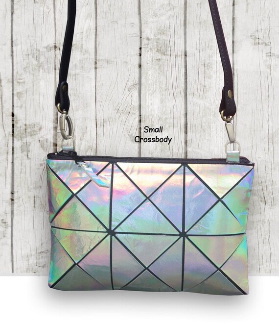 holographic crossbody bag