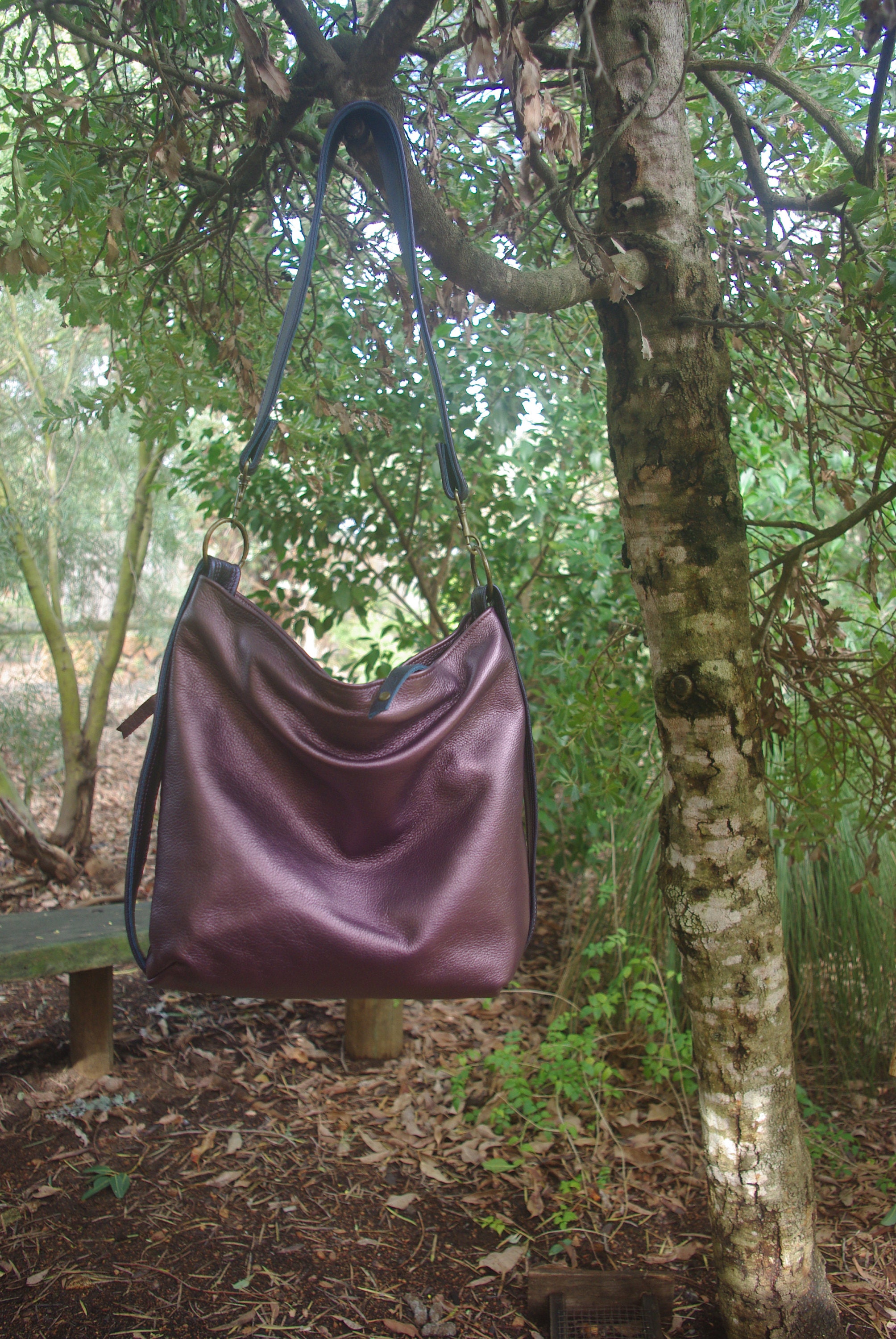 Leather Hobo Crossbody Soft Large Black Premium Leather Bag Etsy