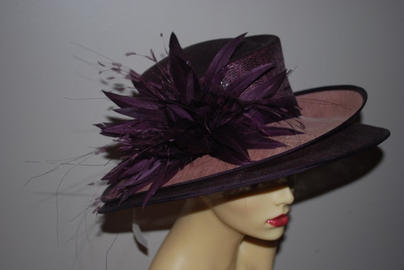 A Double Brimmed Feature Hat With Large 