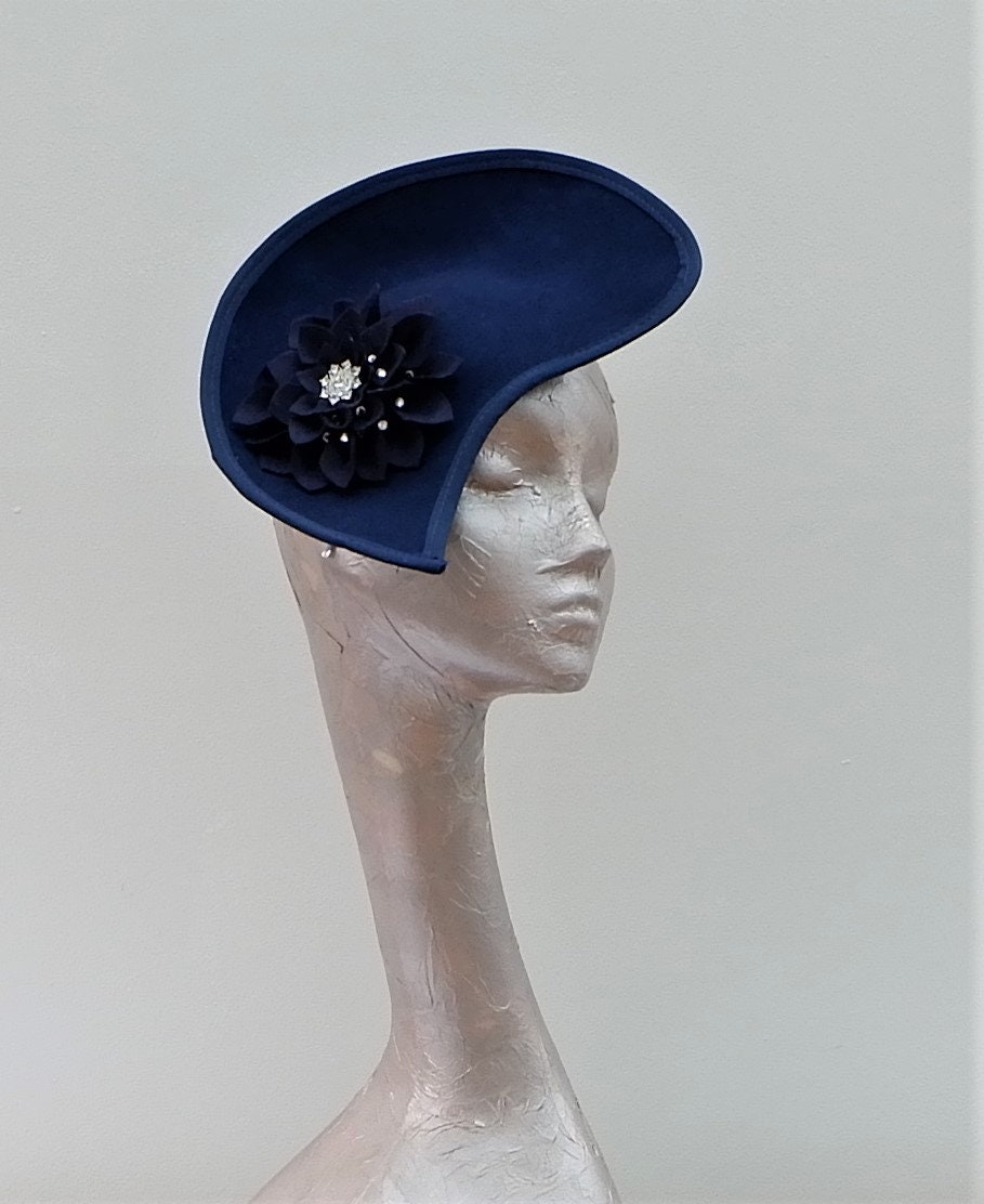 Kansas Navy Blue Felt Hatinator
