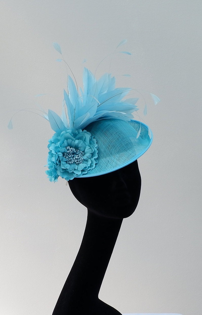 Peacock Blue Hatinator/Hat by Hats2go