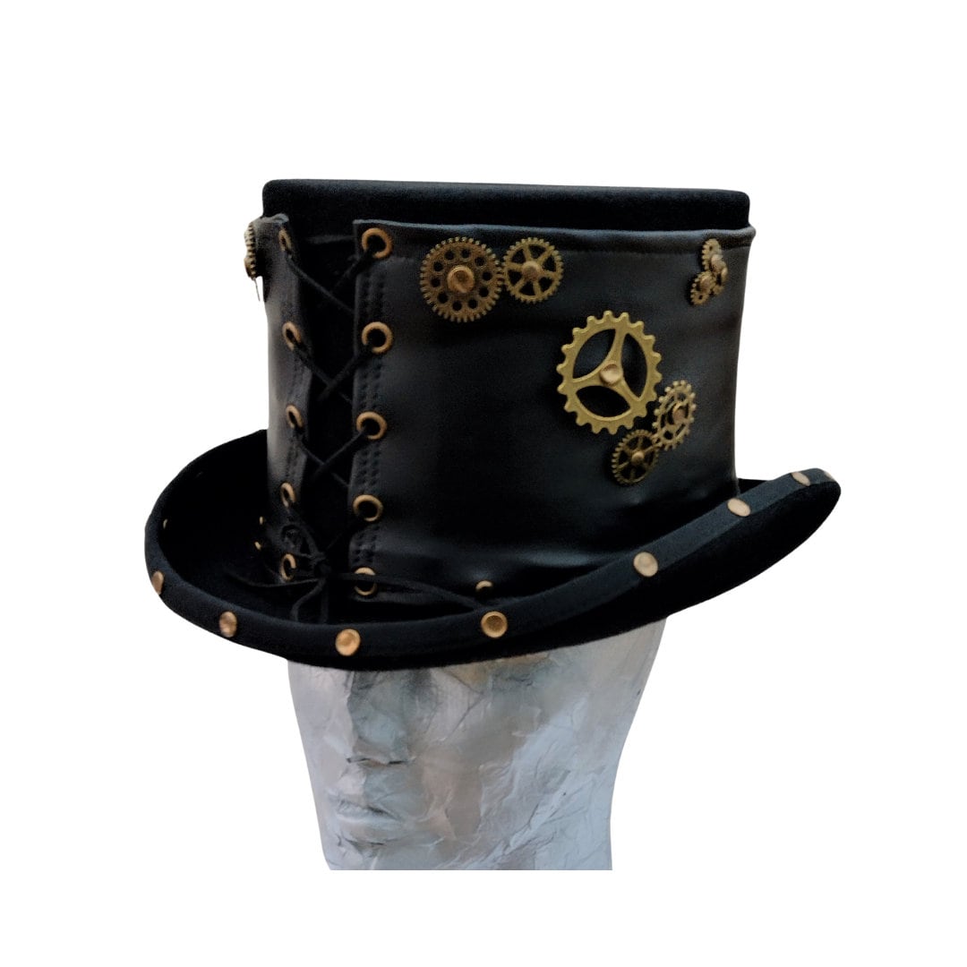 Retro Steampunk Hat Bowler Costume Accesorios Mujeres Hombres