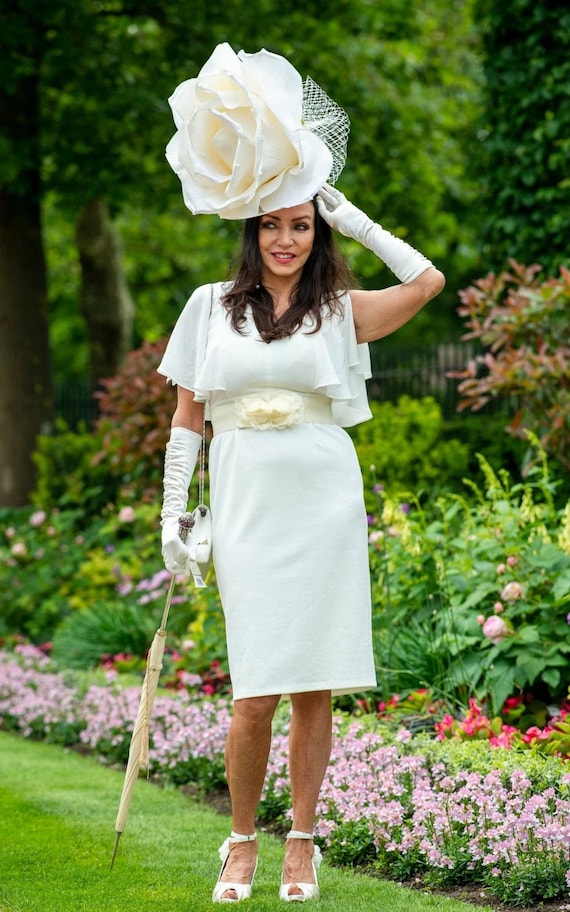 Lizzy Giant Oversized 50cm Ivory Rose 