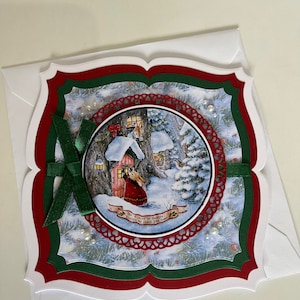 Very Pretty, Holly Pond Hill rabbit, seasonal card