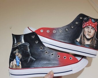 axl rose converse shoes
