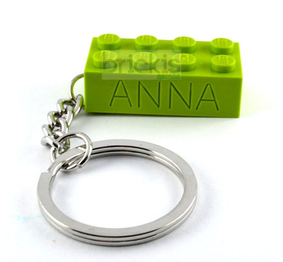 personalized lego keychain