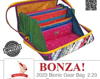 TULA PINK's fave:  2023 BONZA! Bionic Gear Bag v2.23