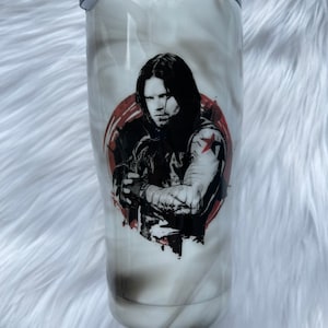Winter Soldier smoke effect tumbler