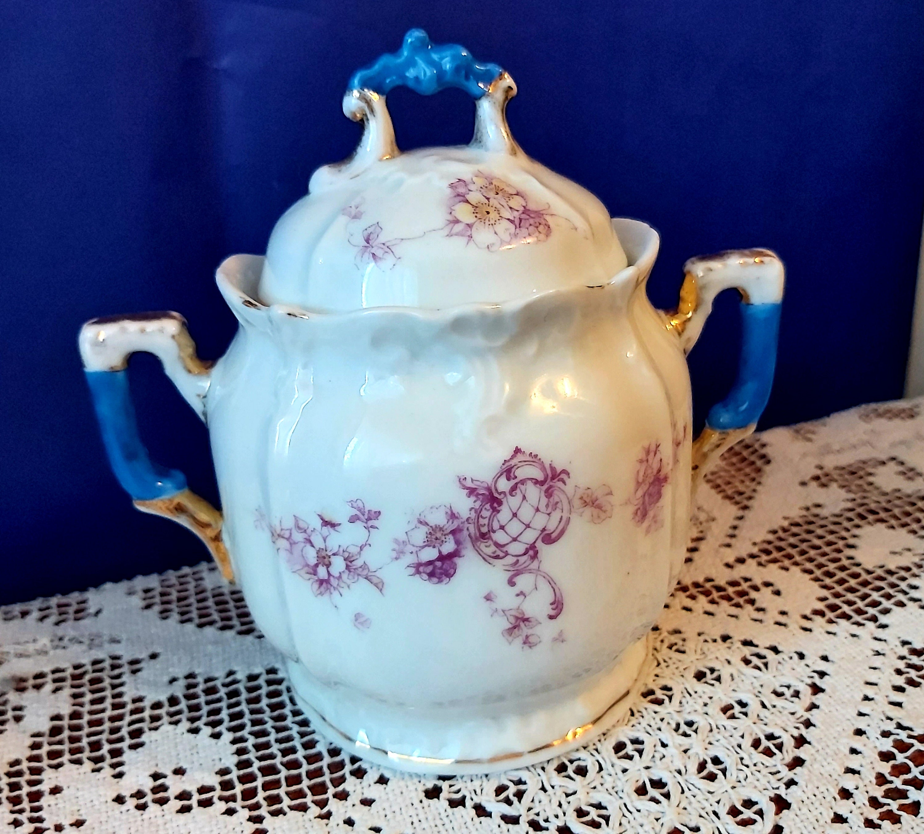 Hermann Ohme Antiques Porcelain 1890 Year Antiques Gift Germany