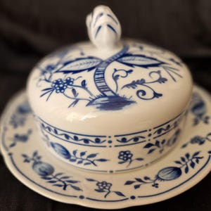 oil box Kahla vintage porcelain germany porcelain Vintage gift