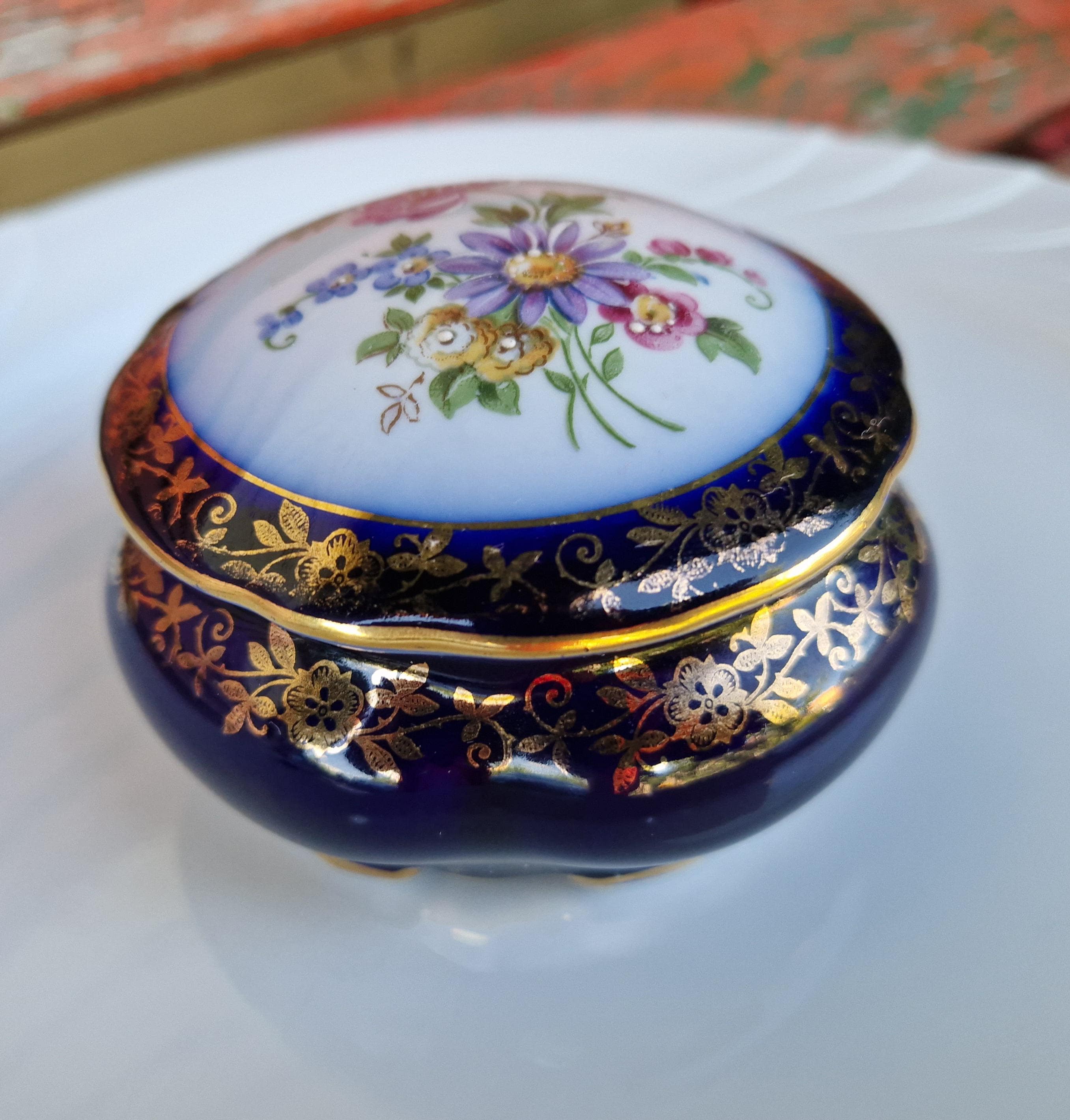 Meissen Porcelain Basket - Etsy