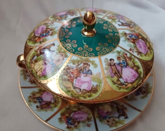 Antique D W Porzellan Karlsbader Wertarbeit Plate - Etsy